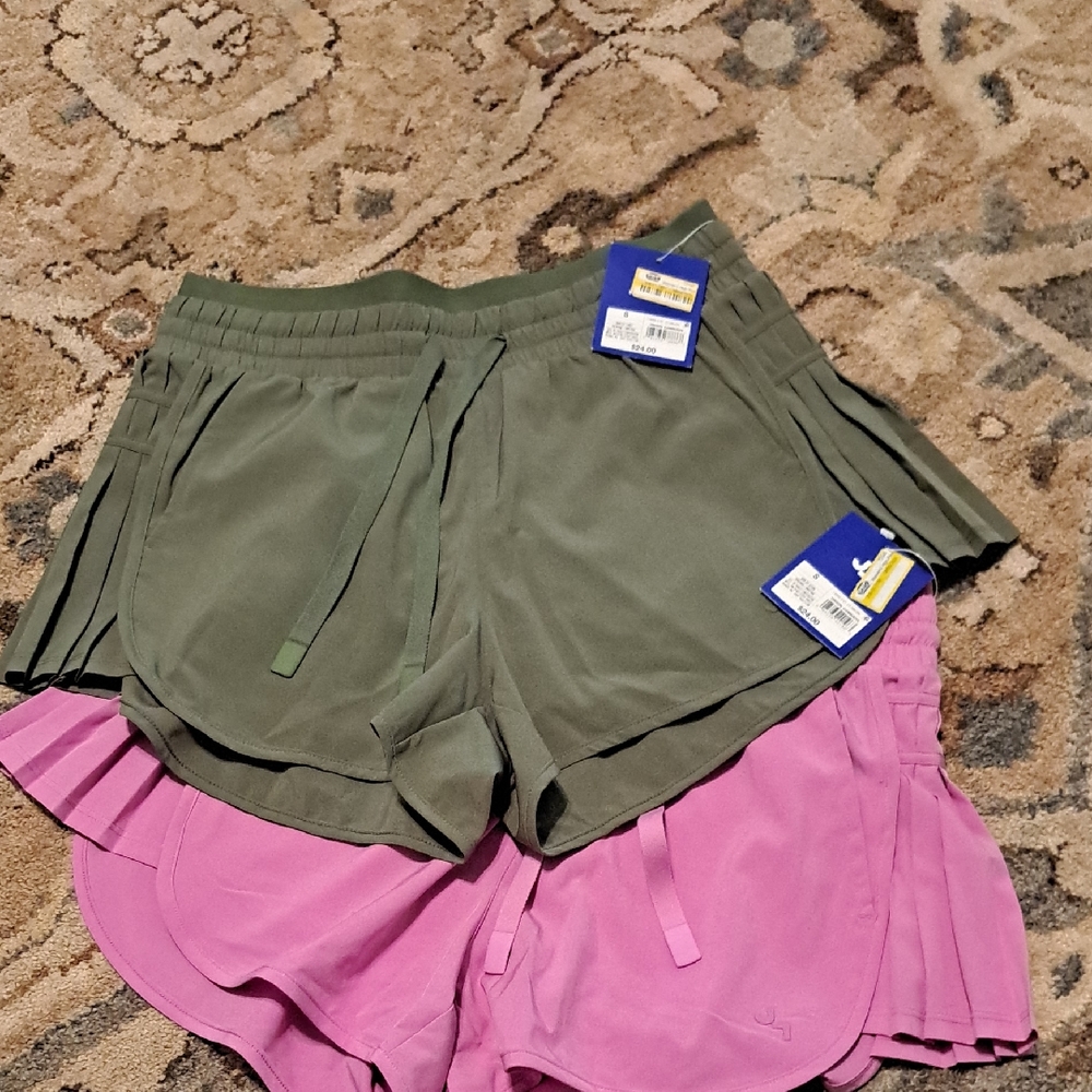 2 Pairs JoyLab Athletic Shorts